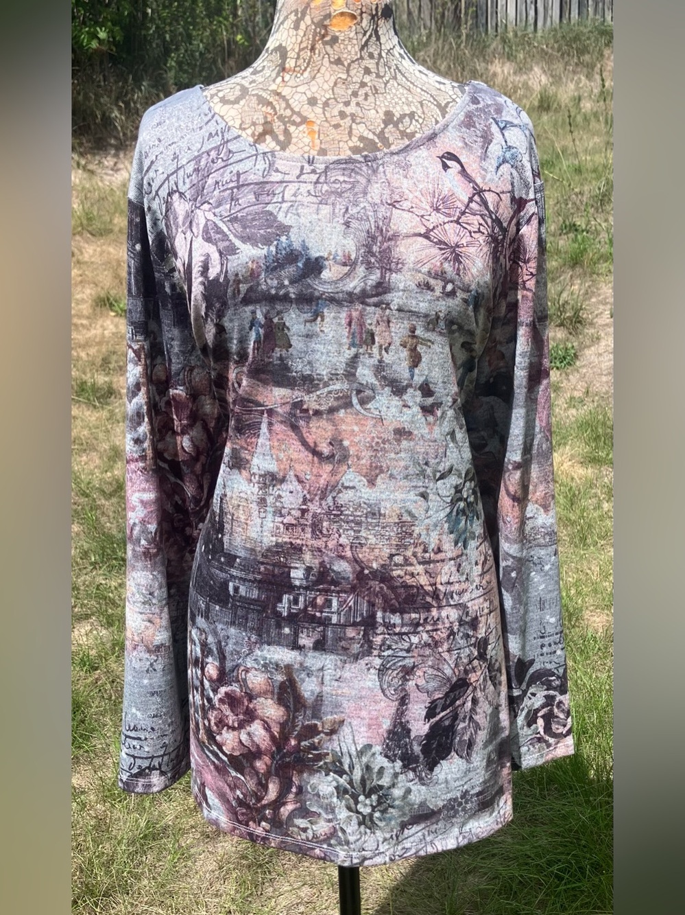 Scenic Winter Blouse